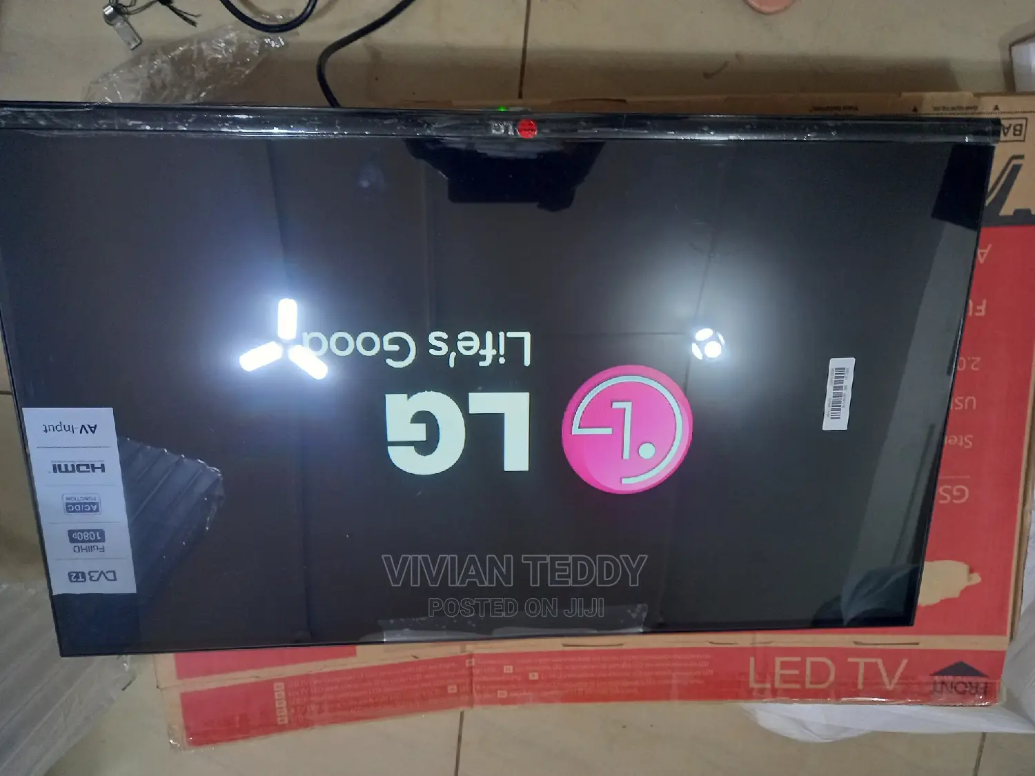 Superslim 32" Led Lg TV Flat Screen