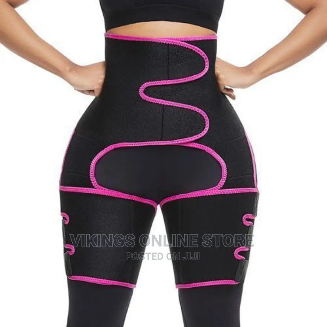 3 in 1 Slim Thigh Trimmer Waist Trainer Slimming Belt .