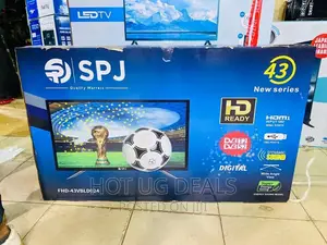 43inch Spj Digital  Frameless Tv With Free To Air