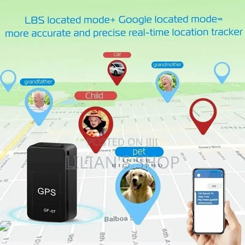 Anti Thefty Magnetic Mini GPS Tracker/Locater