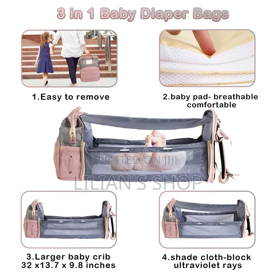 Multifunction Travel Diaper Back Pack Bag