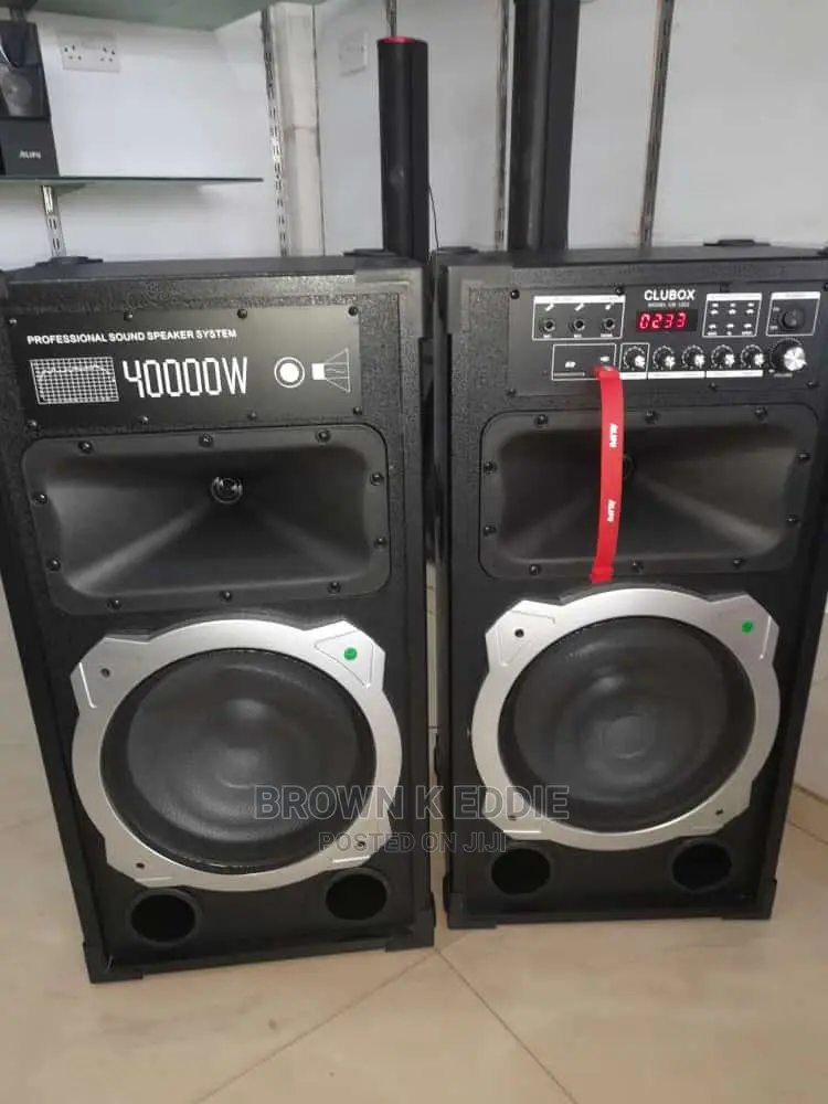 Clubox Party Public Bass Speakers