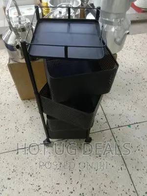 4 Tier Kitchen, Bedroom Storage Rack Basket Organiser