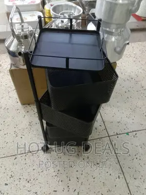 4 Tier Kitchen, Bedroom Storage Rack Basket Organiser