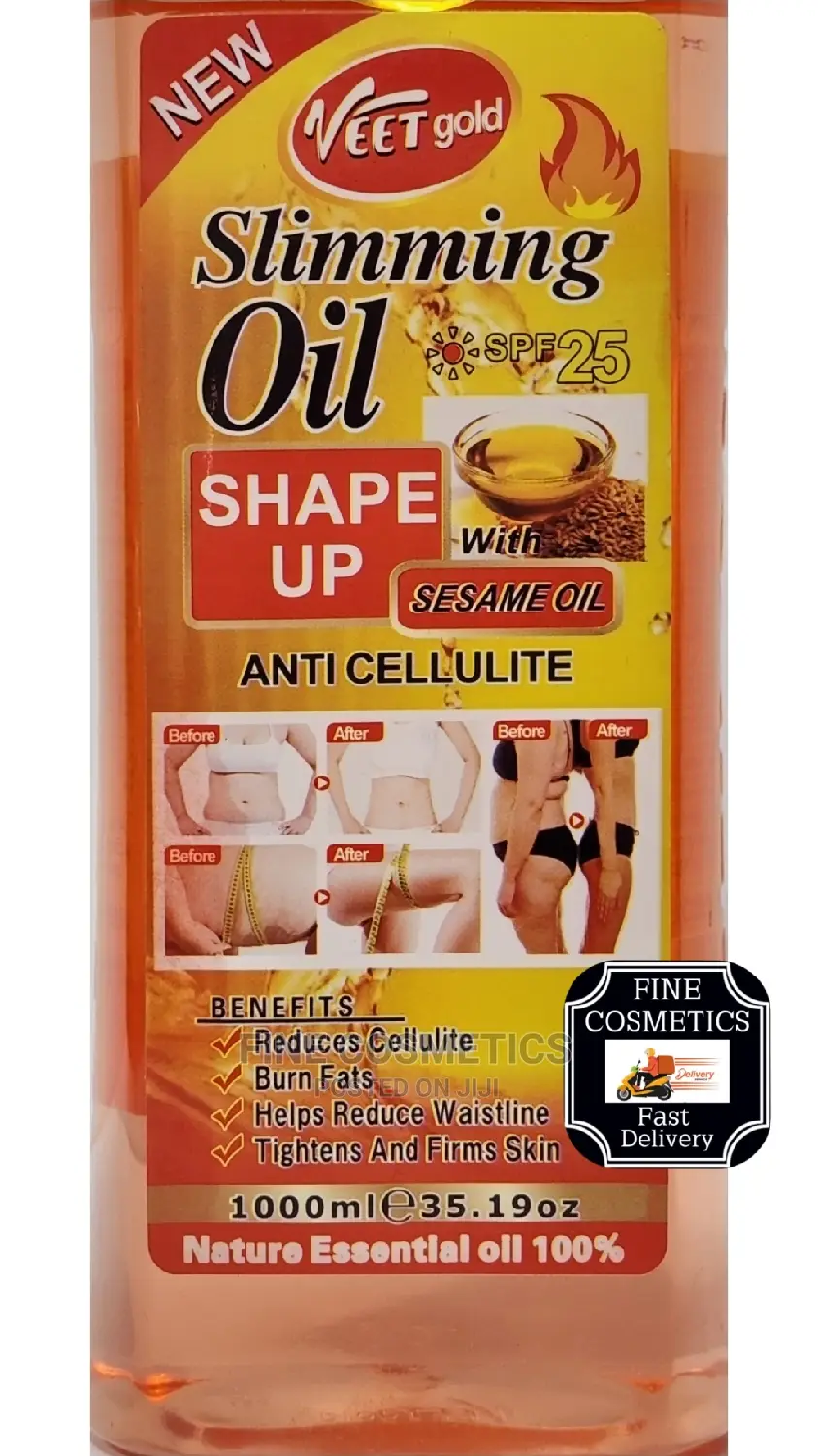 VEET Gold Slimming Hot Oil Spf25 Anti-Cellulite Shape Up Oil