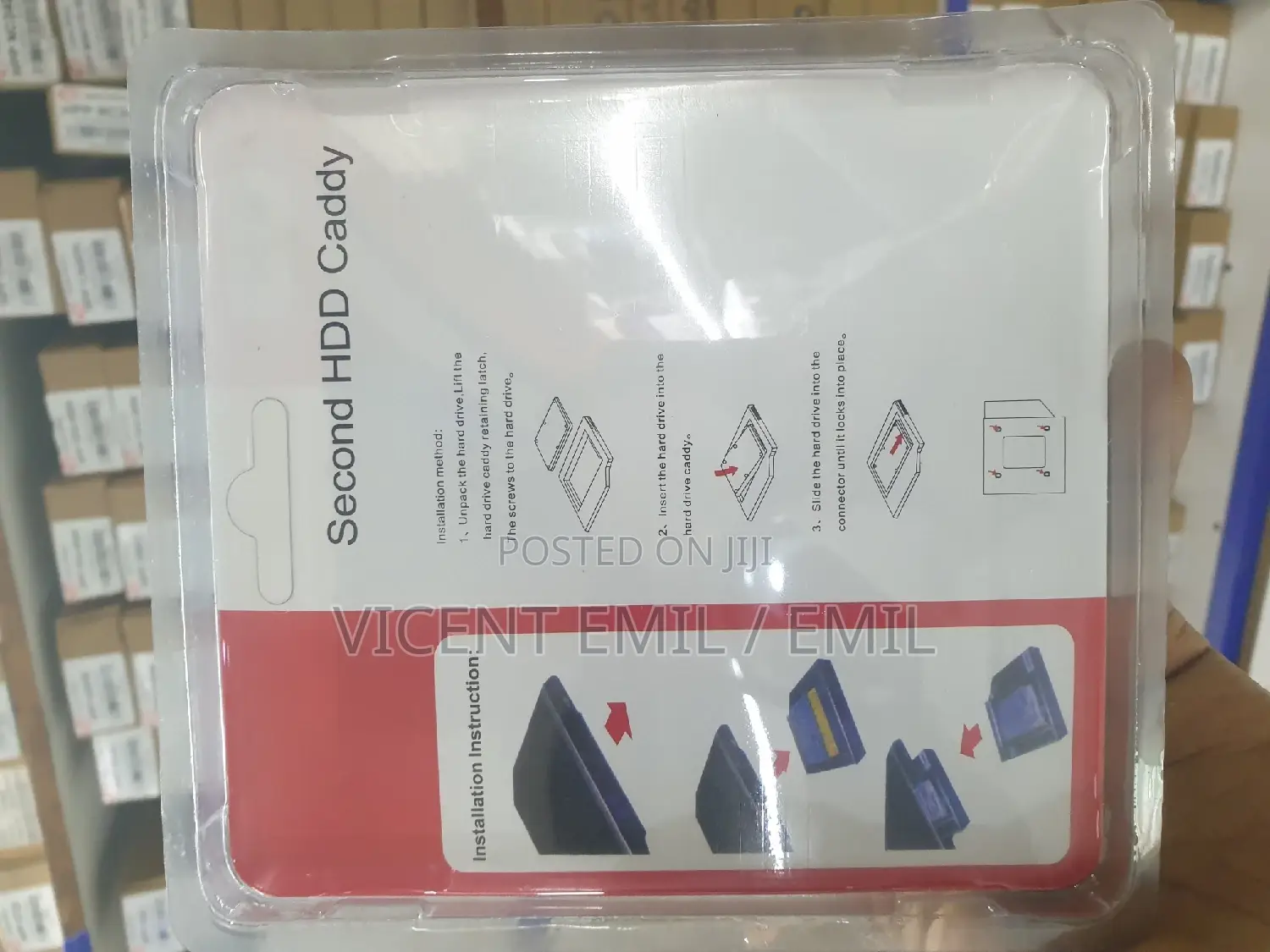 Second Hard Disk Caddy 12.7MM
