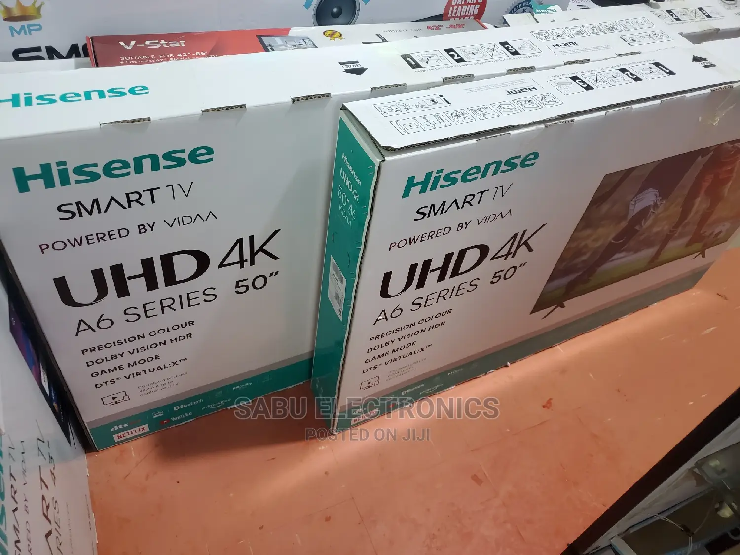 Hisense Smart Tv 50" New Model on Promotion