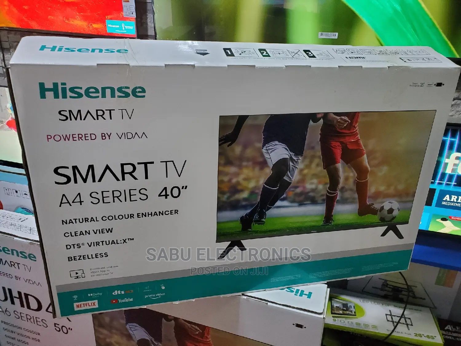 Smart Tv 40inch New Model Frameless