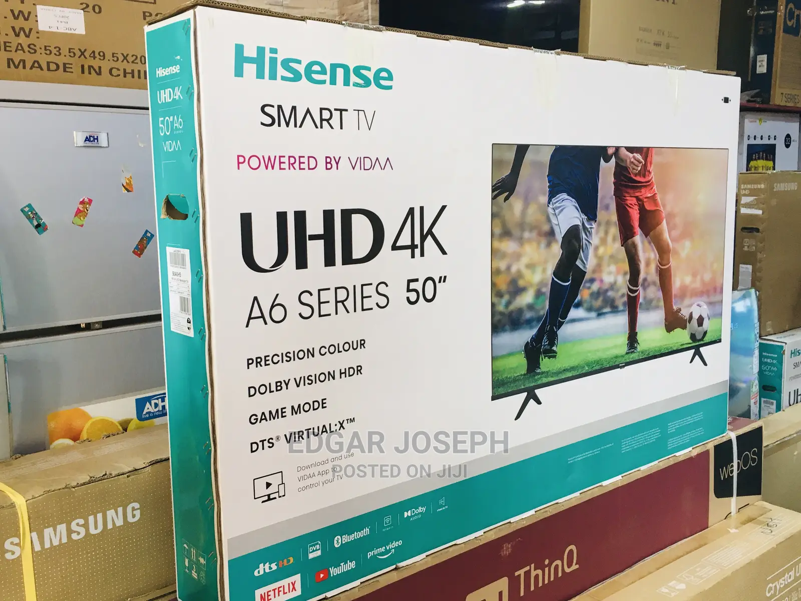 Hisense Brand New 50 Inches Tv
