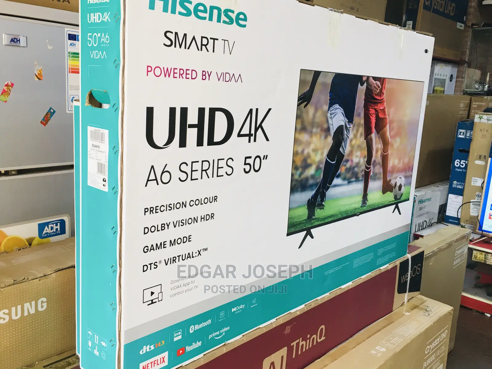 Hisense 50 Inches Smart Tv Brand New