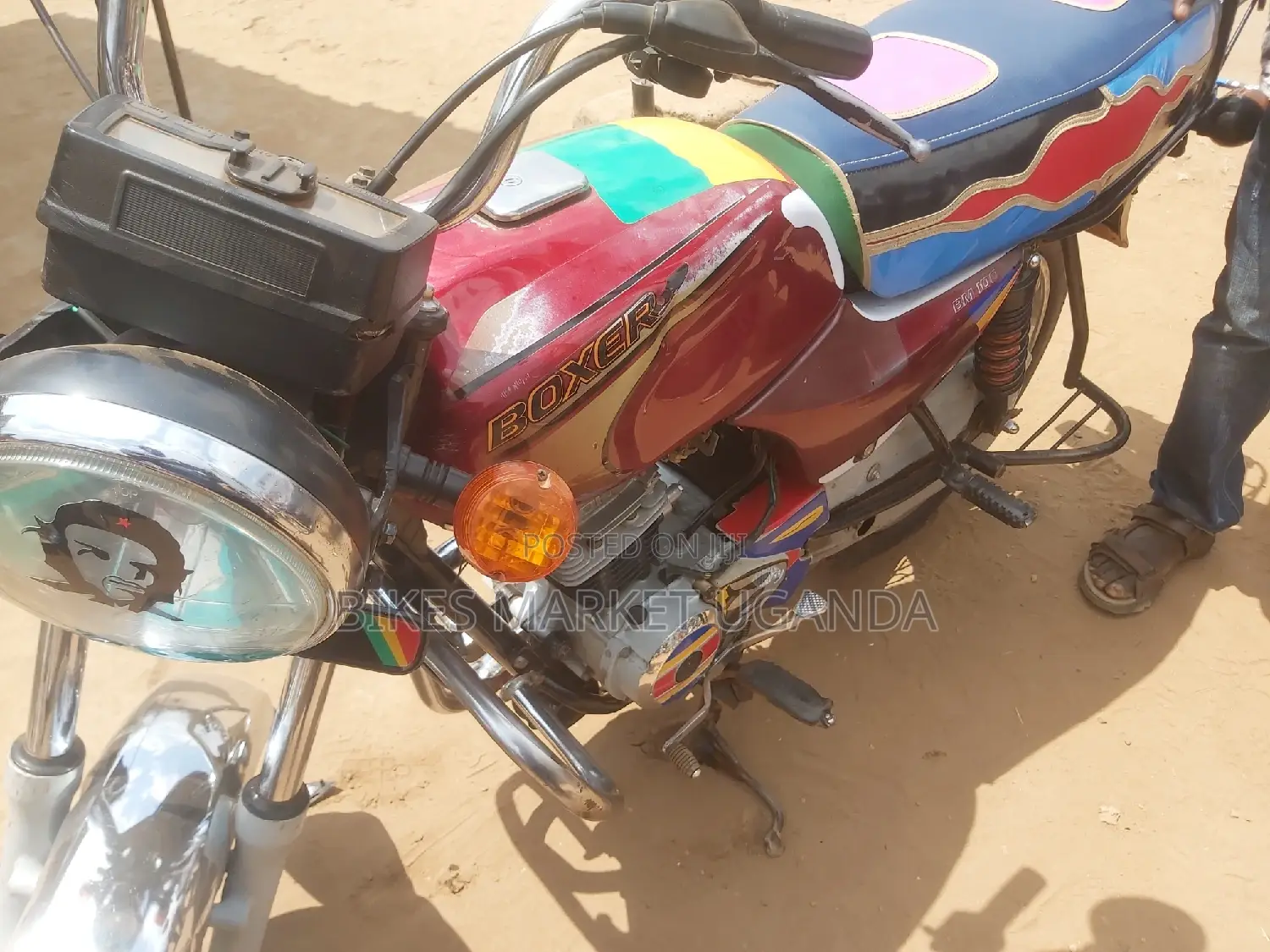 Bajaj Chetak 100 2017 Red