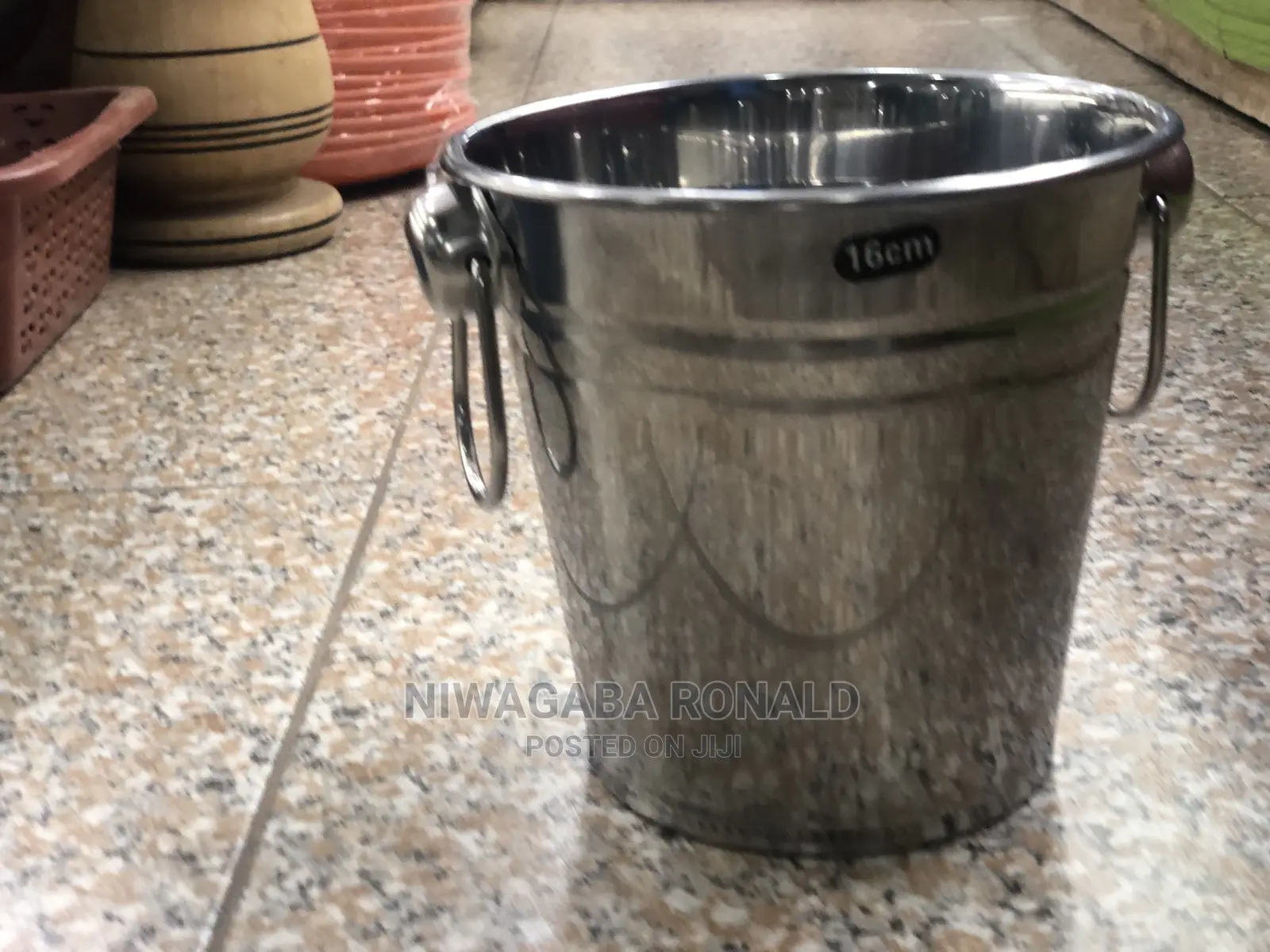 Stainless Steel Ice Bucket