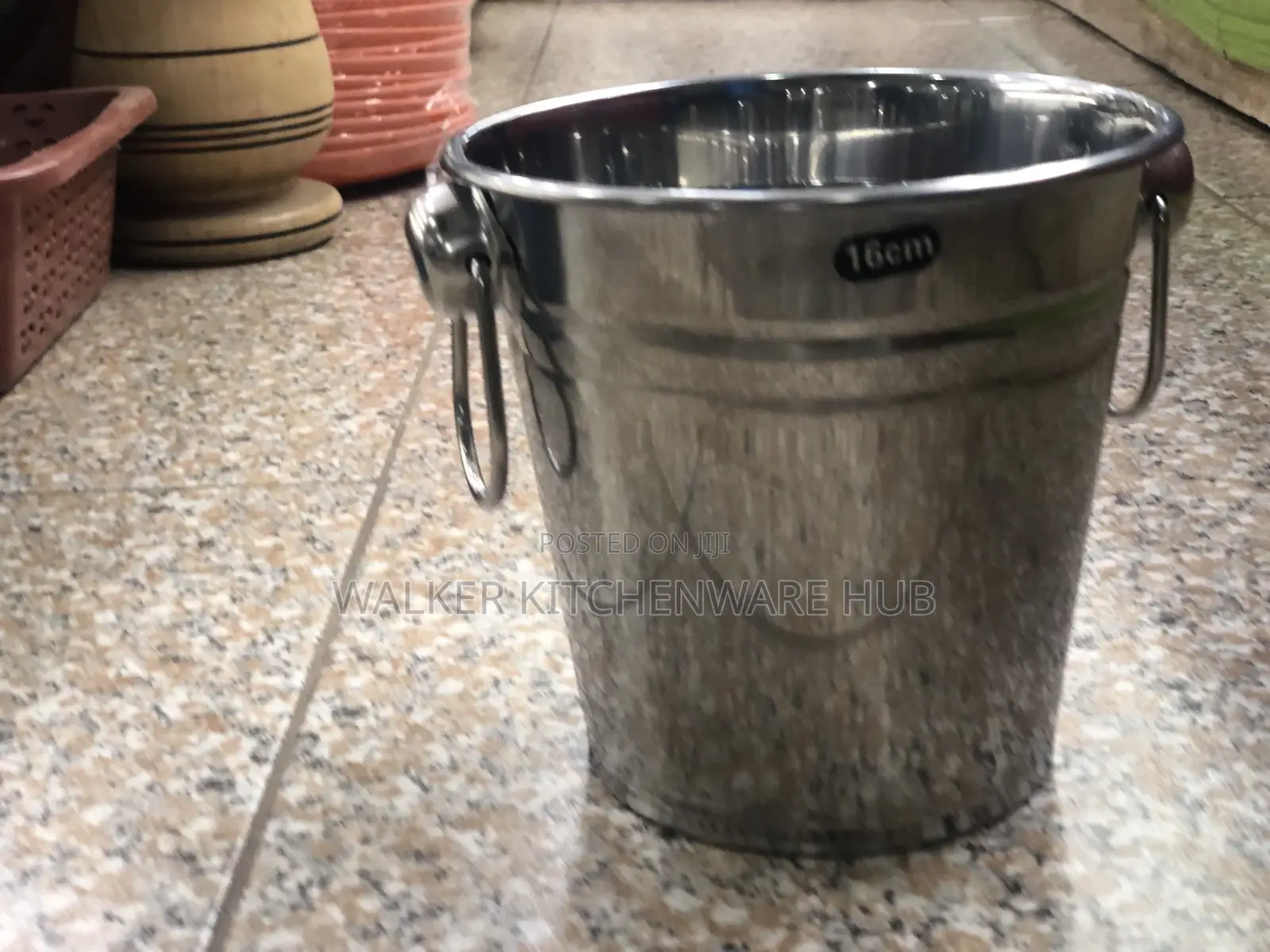 Stainless Steel Ice Bucket