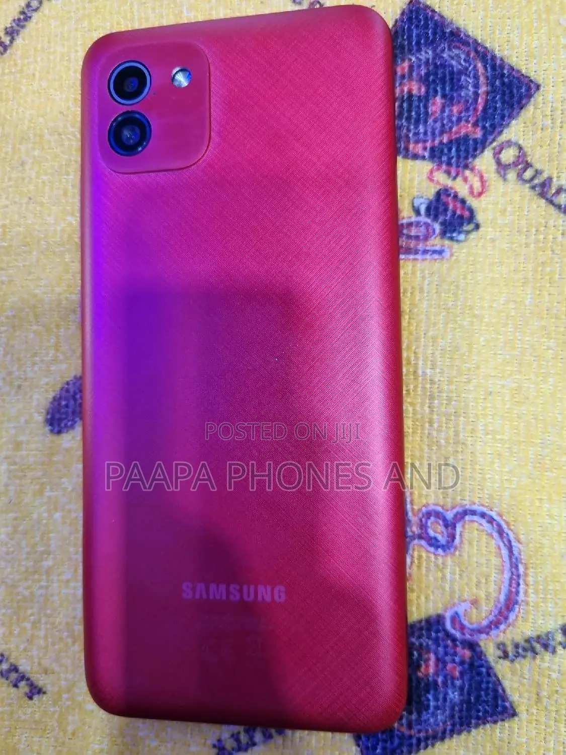 Samsung Galaxy A03 32 GB Red