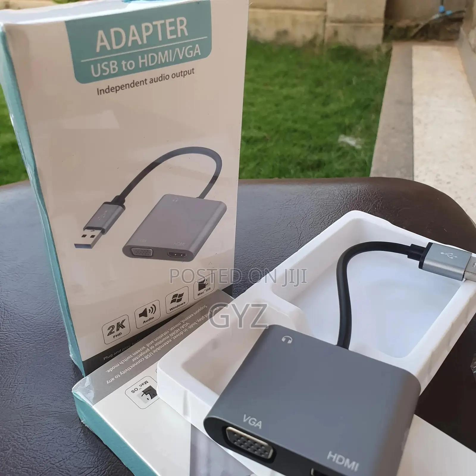USB to HDMI and VGA Adapter