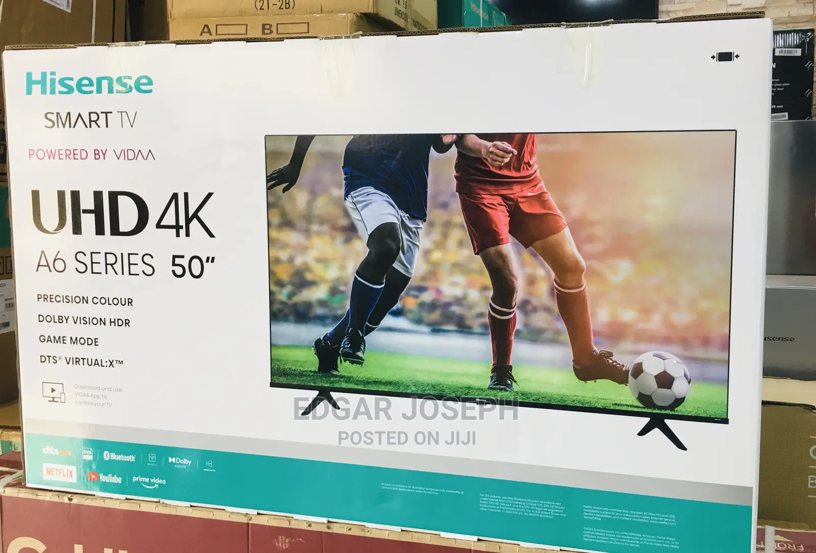 Hisense 50 Inches Smart UHD