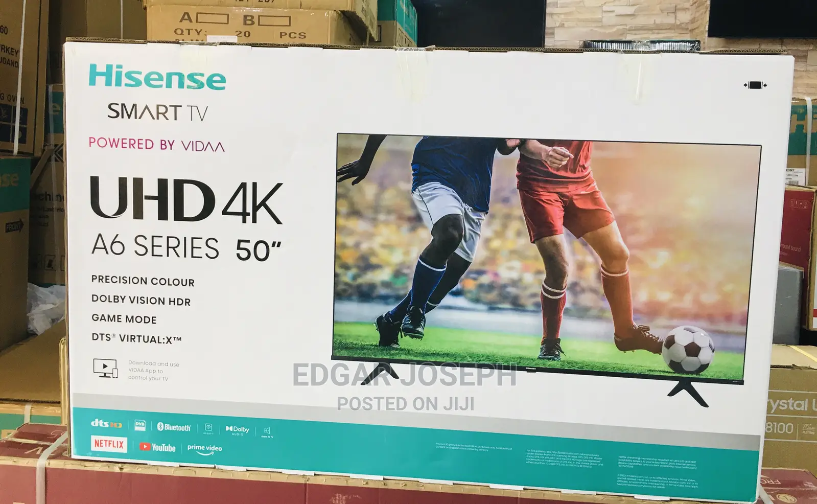 Hisense 50 Inches Smart UHD