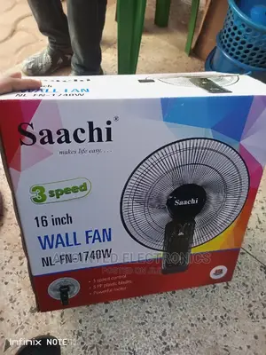 Wall Fan Black