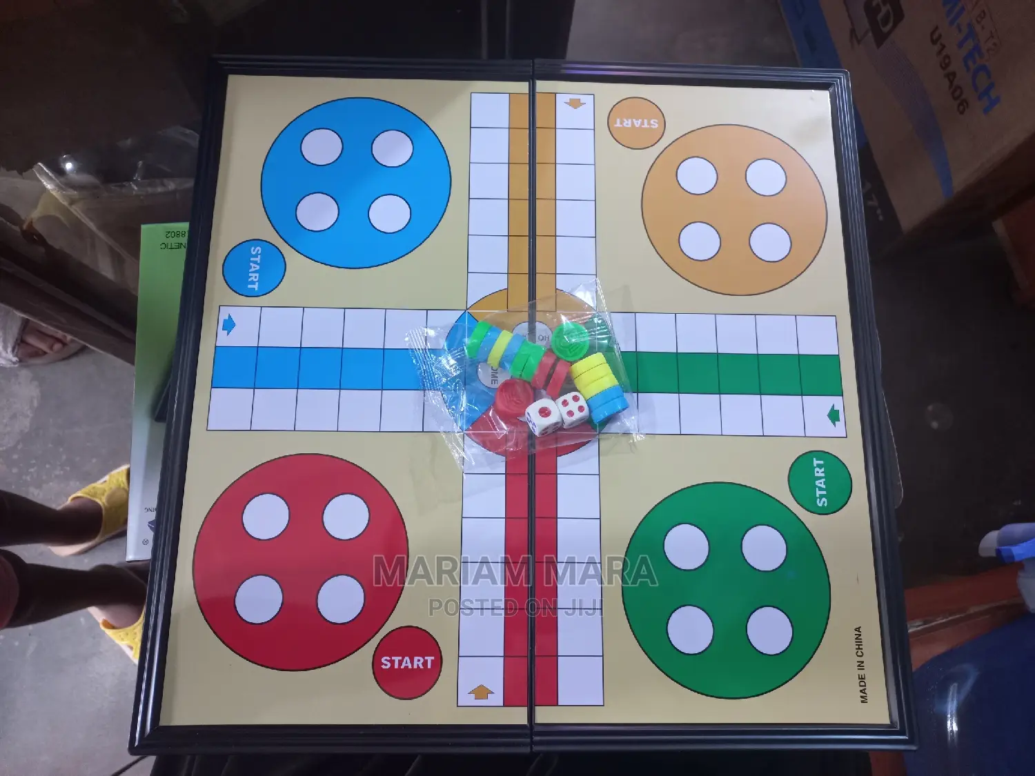 Luudo (Board Game) Plastic