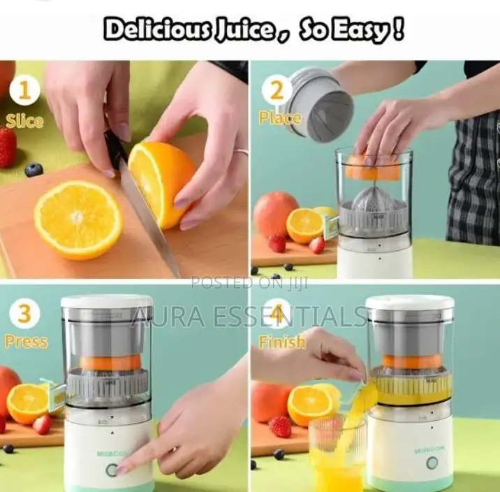Electric Portable Lemon Squeezer Juicer