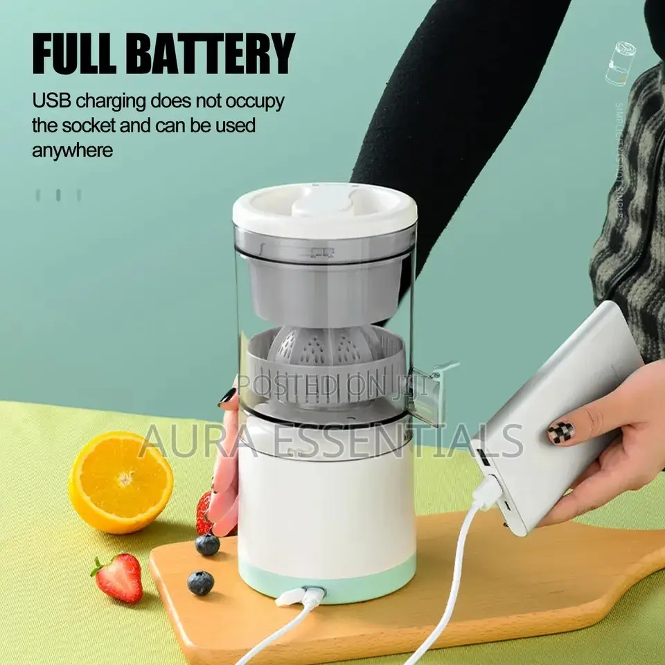 Electric Portable Lemon Squeezer Juicer