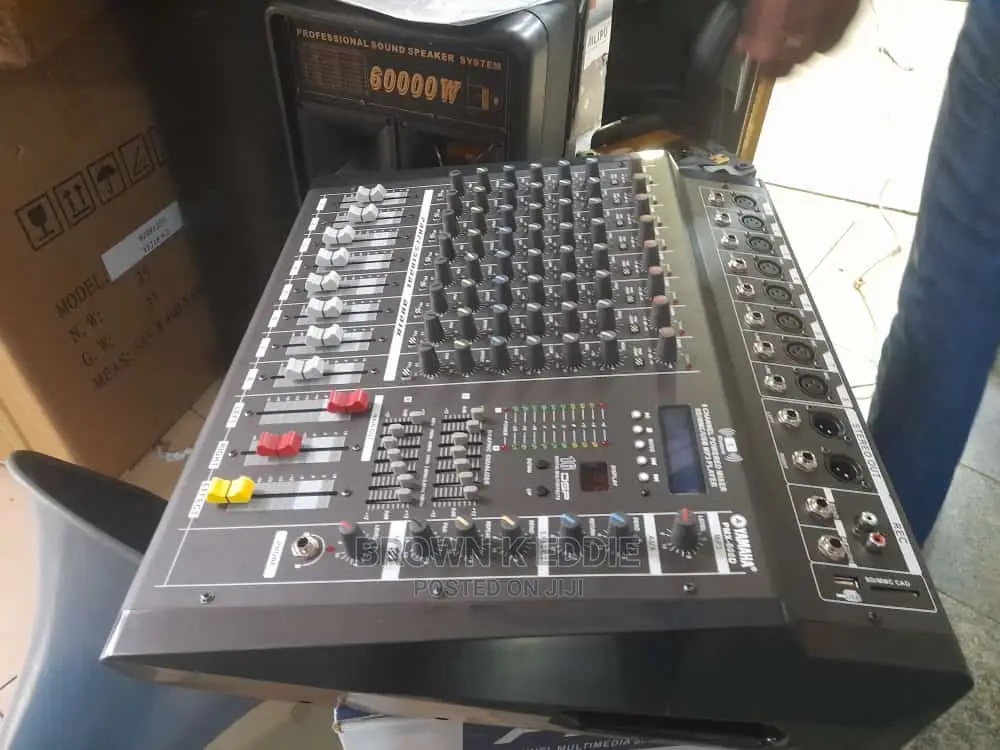 Original Yamaha 8cht Amp Mixer