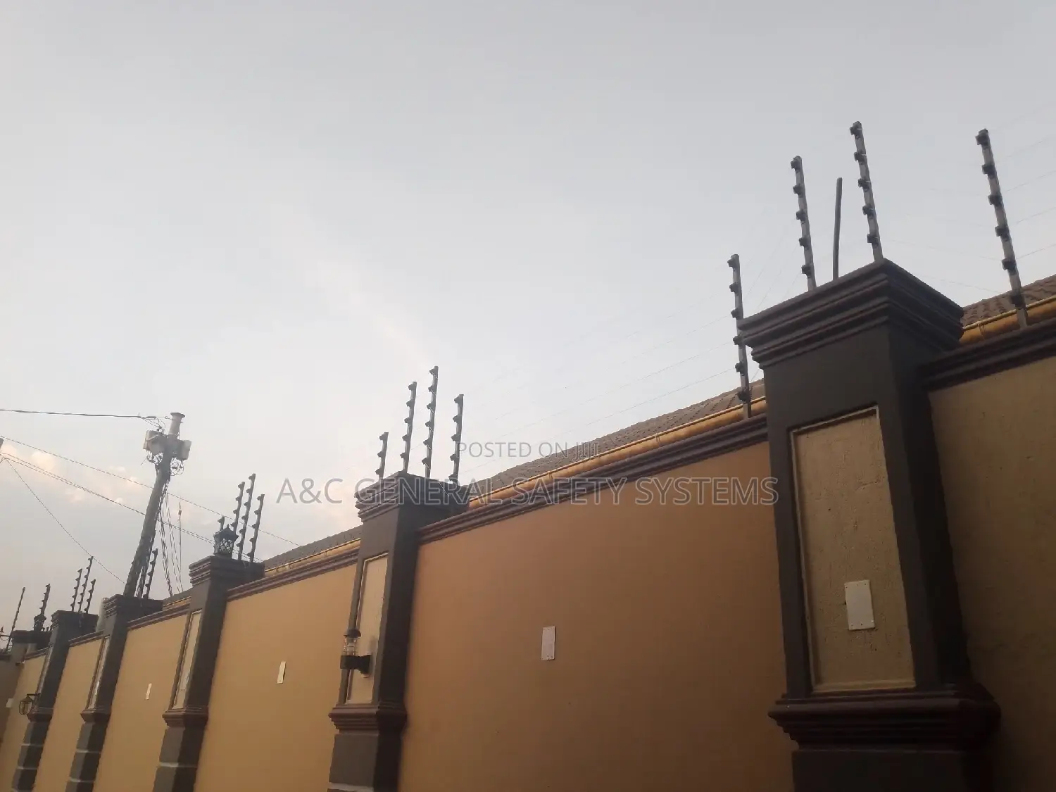 Electric Wire Fence Security Protect Your People Property