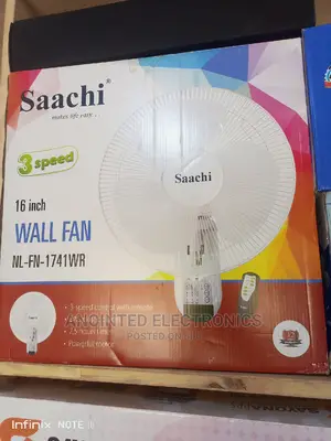 Wall Fan With a Remote
