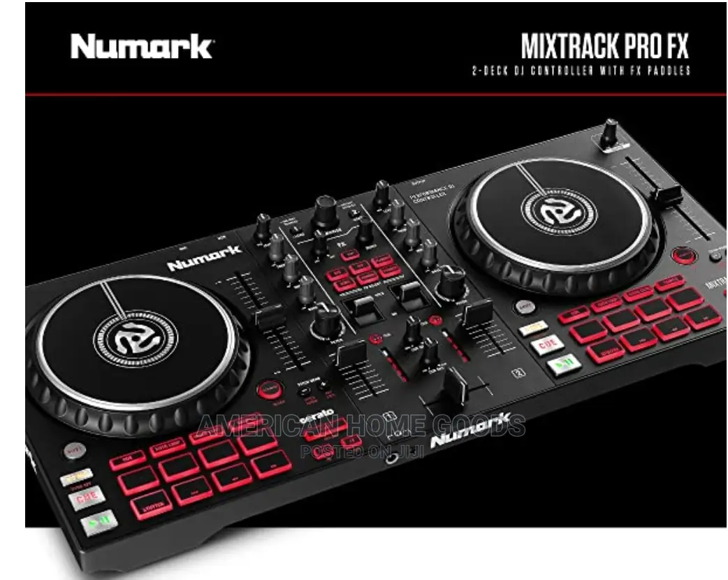 Numark Mixtrack Pro FX – 2 Deck DJ Controller for Serato DJ
