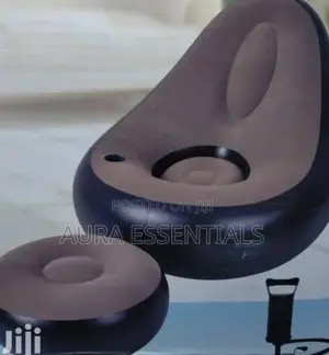Deluxe Lounge Air Sofa Furniture With Stool