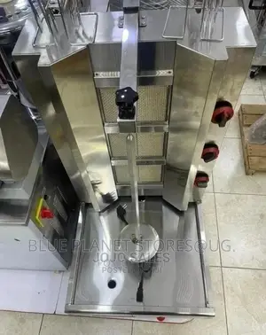 Commercial Automatic Gas Sharwama Machines || 4 Burners.