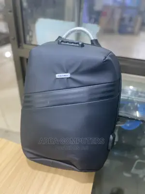 Anti Theft Laptop Bag With Charging Port Black