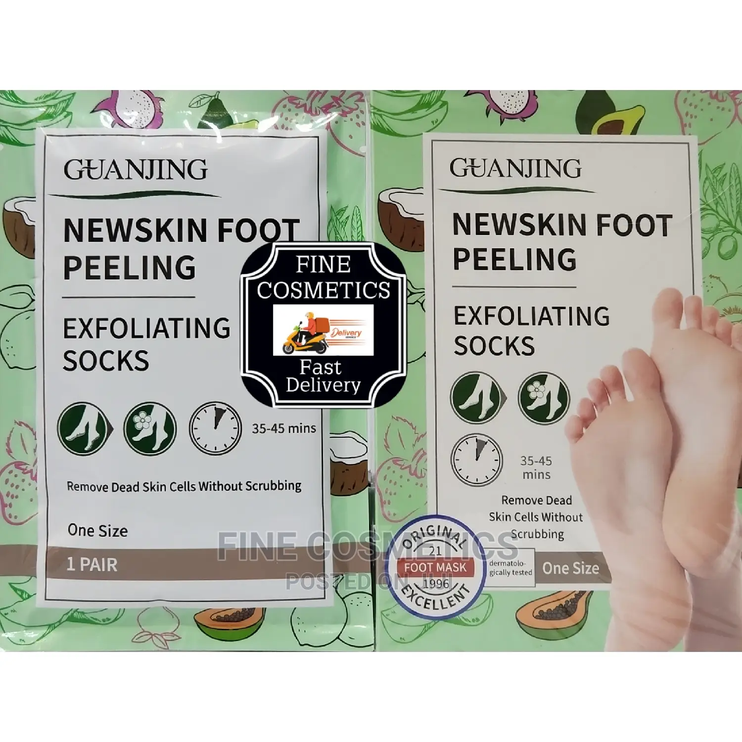NEW Skin Foot Peeling and Exfoliating Foot Peeling Socks