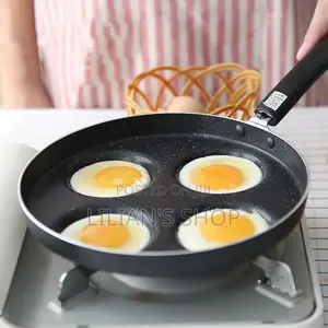 Frying Pot Pan 4 Holes Non Sticky