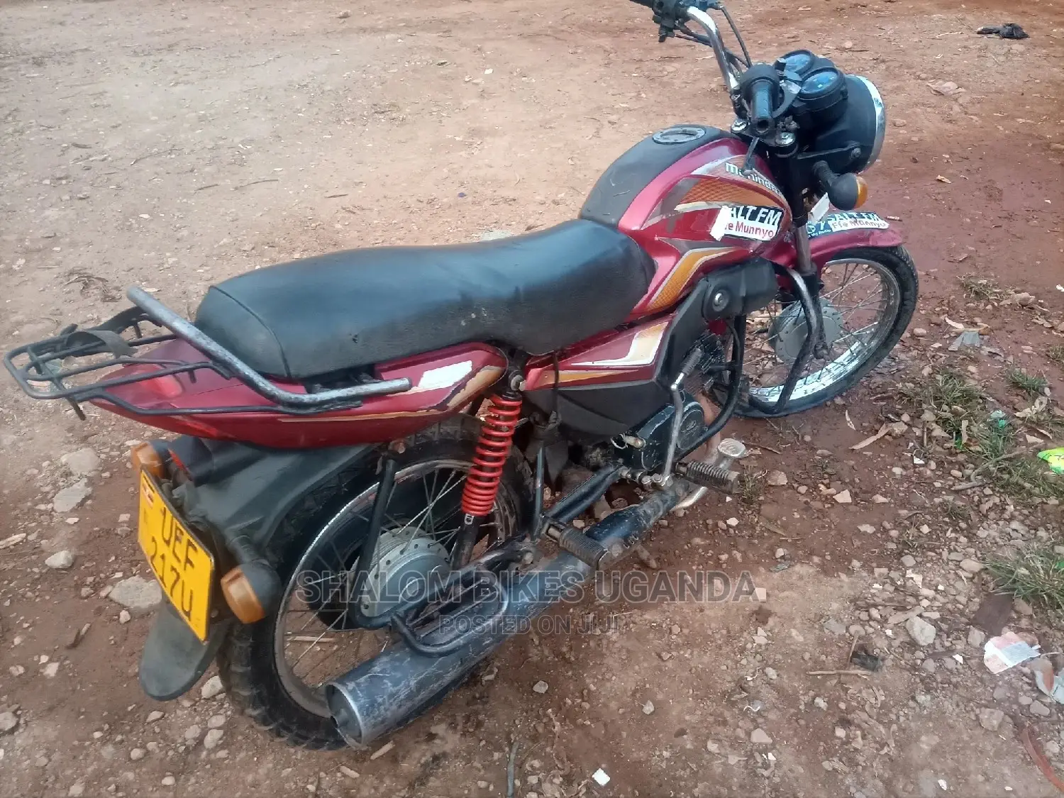 Mahindra Gusto 125 2016 Red