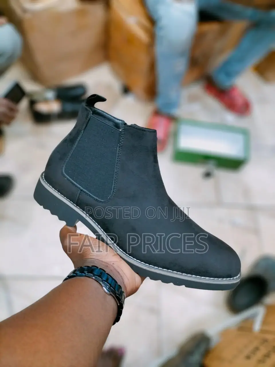 Men's Chelsea Boot Suede