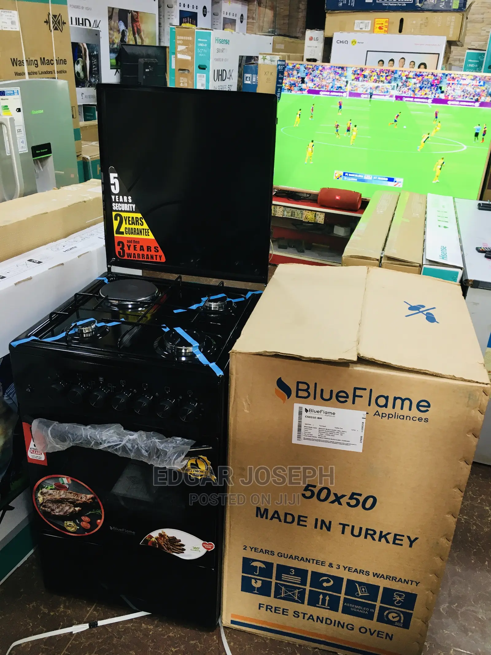 Brand New 50x50 Blue Flame Cooker