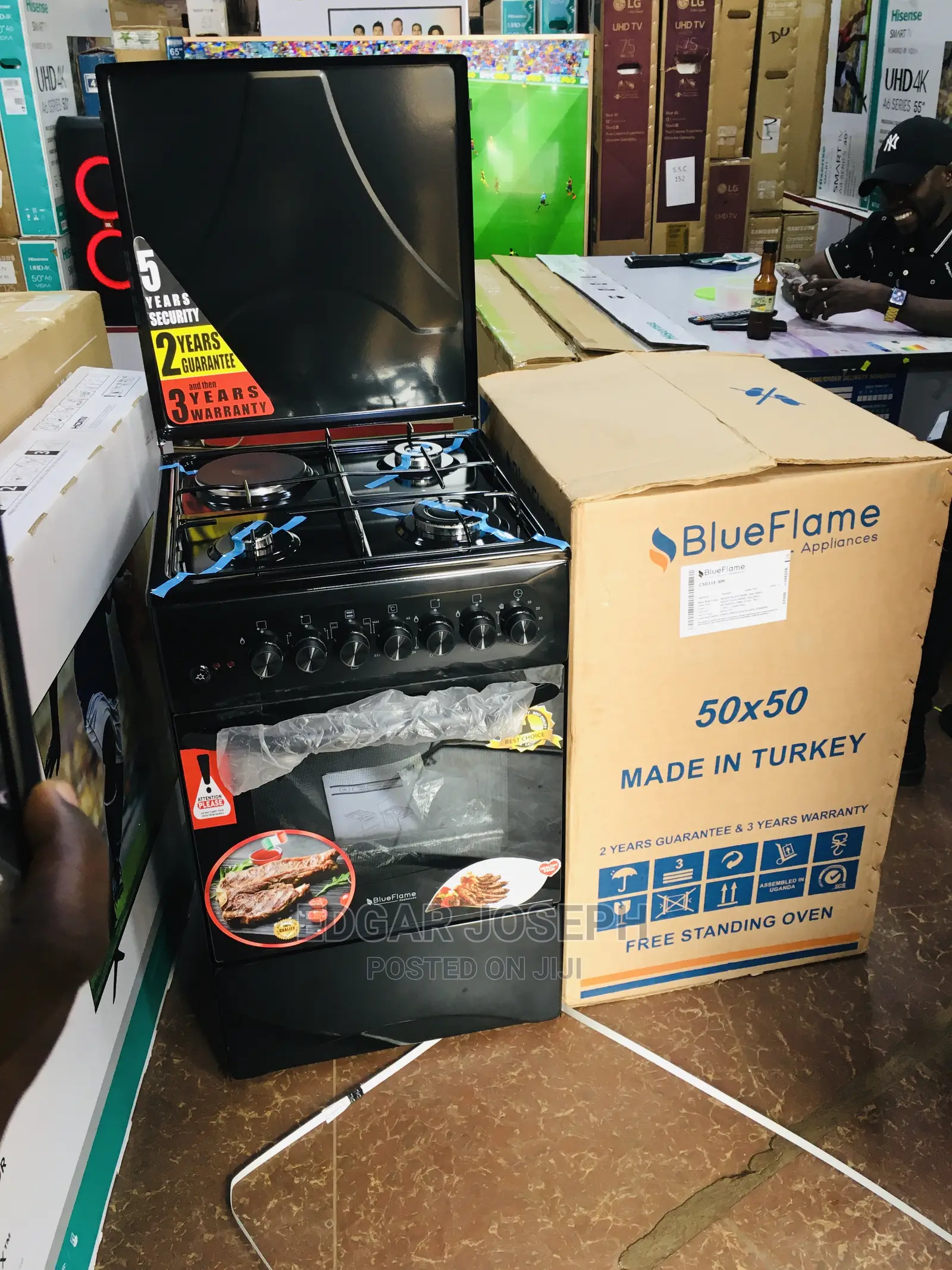 50x50 Cooker Blue Flame