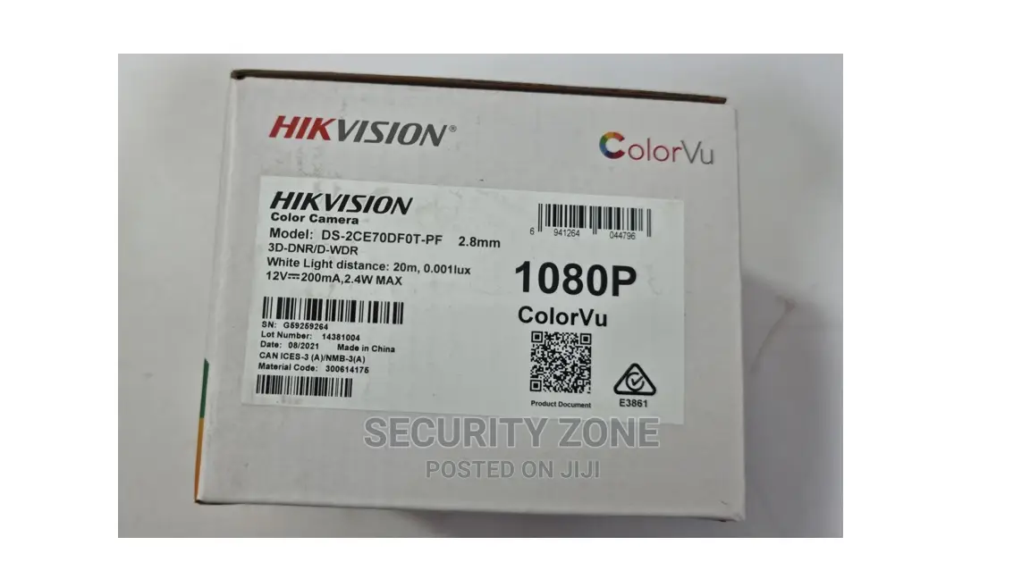 Hikvision Silver Colorvu Camera Analog