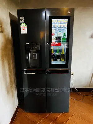 Photo - LG KNOCK TWICE 765 Liters Smart Thinq Side by Side Fridges