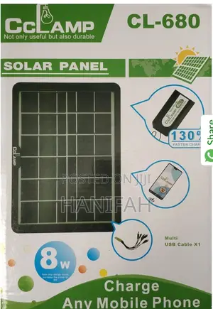 Cclamp Solar Panel