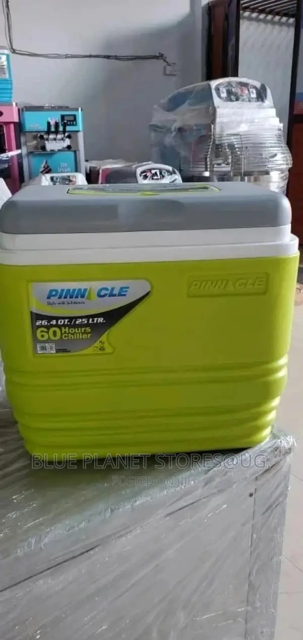 PINNACLE 26qt./25litres Ice Cooler Boxes || HARD ABS PLASTIC