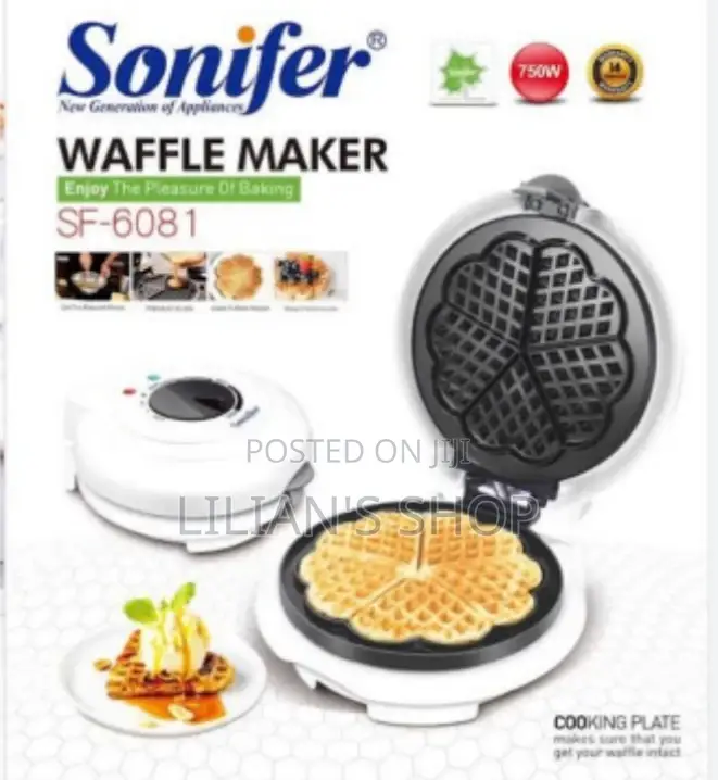 2 In1 Sonifer Waffle Maker and Ice Cone Maker