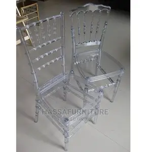 Transparent Crystal Wedding Chairs