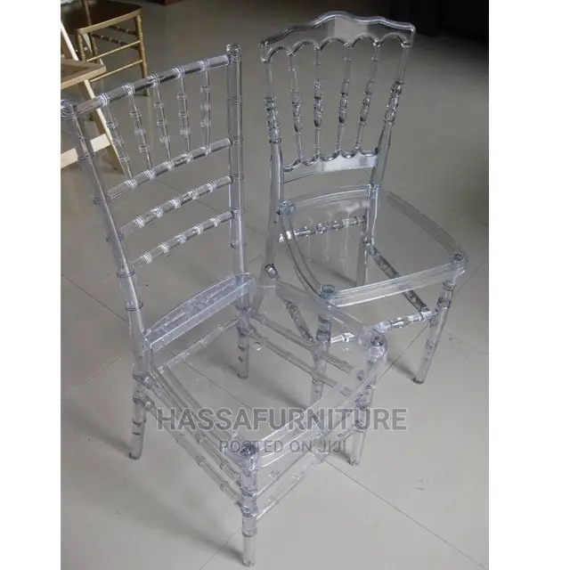 Transparent Crystal Wedding Chairs