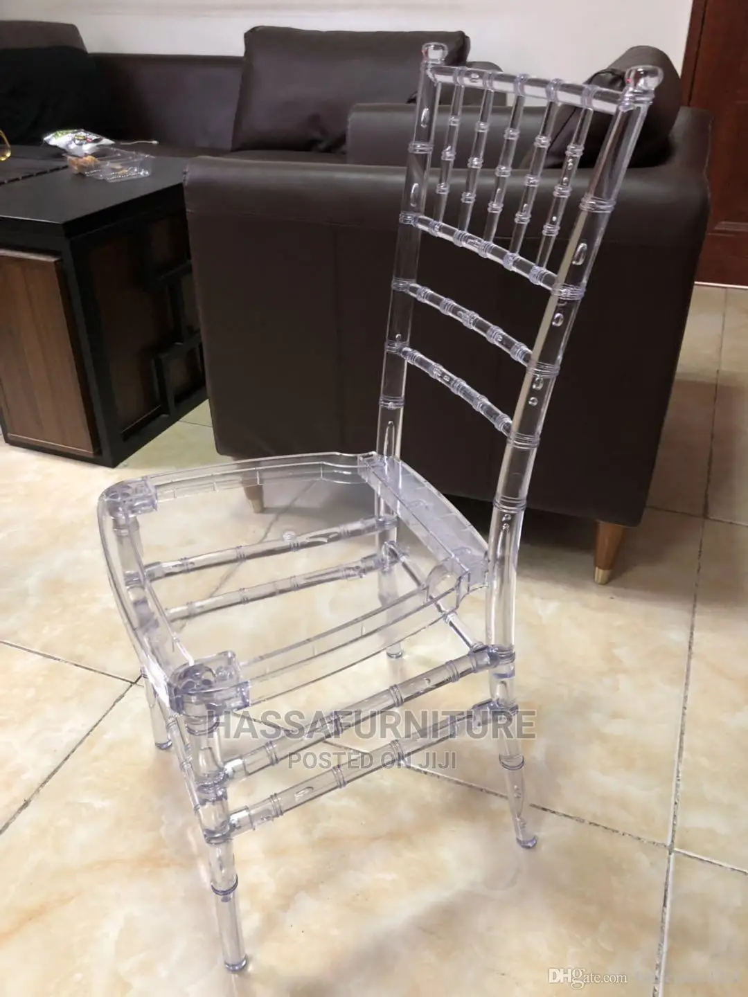 Transparent Crystal Wedding Chairs