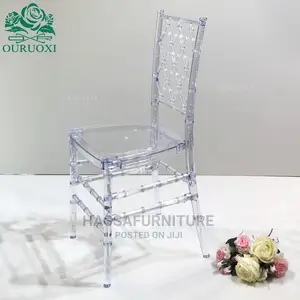 Transparent Crystal Wedding Chairs