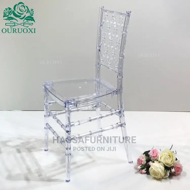 Transparent Crystal Wedding Chairs