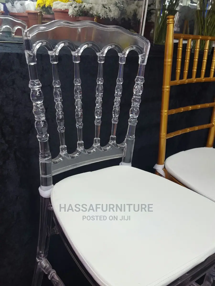 Transparent Crystal Wedding Chairs