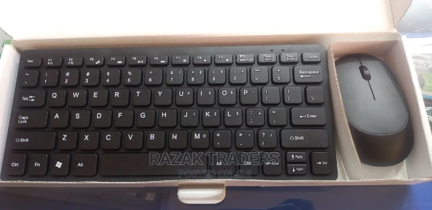 Wireless Keyboard With Mouse Combo